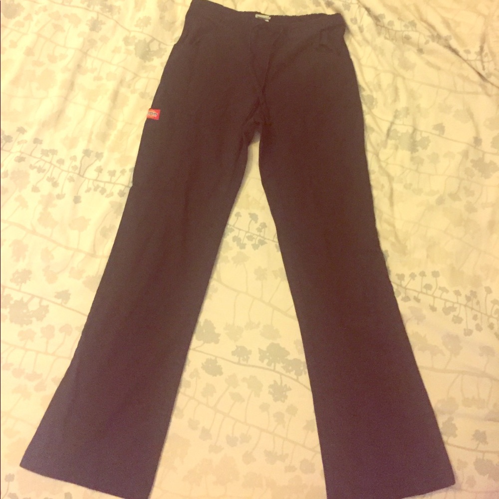 Dickies Low Rise Flare Scrub Pants